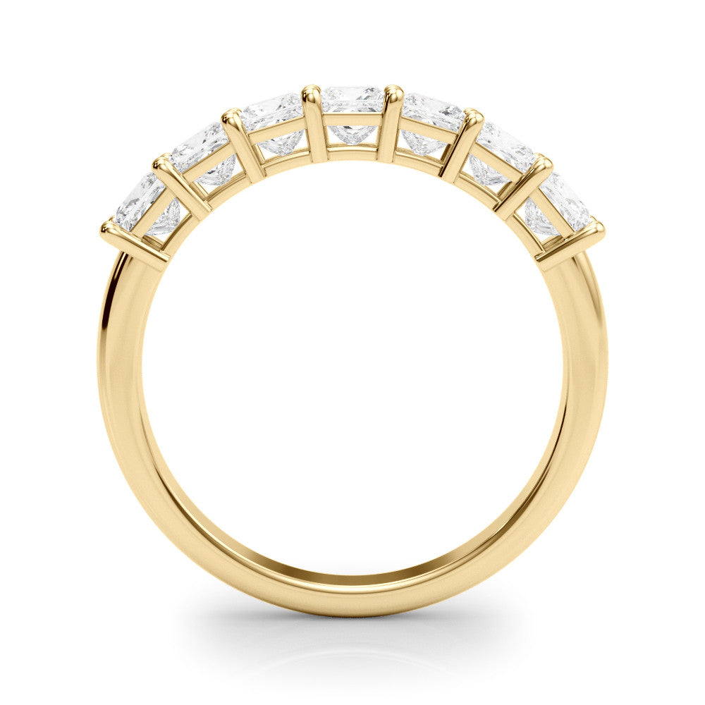 Seven Stone 2.0 ct. Princess Diamond Anniversary Ring-VIRABYANI